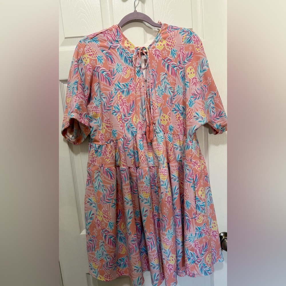 Simply Southern Colorful Print  Dress - Picture 3 of 6